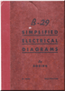 Boeing  B-29  Aircraft  Simplifield Electrical Diagrams  Manual - D-5929 